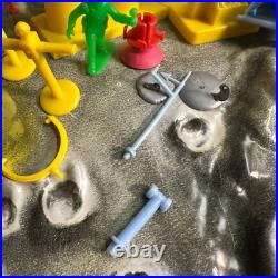 RARE 1960s Marx Moon Base Playset with Original Box Sci-Fi Space Toy