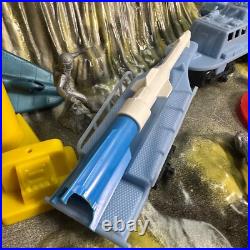 RARE 1960s Marx Moon Base Playset with Original Box Sci-Fi Space Toy