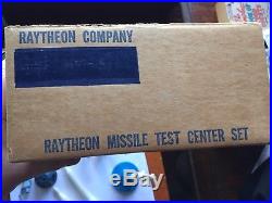 RARE 1961 Raytheon Missile Marx Playset Play Set 1960's With Box