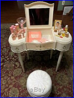 RARE 1967 Budding Beauty Vanity Table! Complete Original Set! Excellent