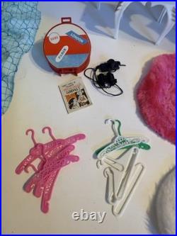 RARE 1978 Marx Sindy Bedroom Furniture Set 55+ Pieces Barbie Dollhouse Playset