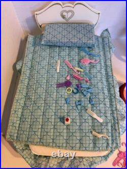 RARE 1978 Marx Sindy Bedroom Furniture Set 55+ Pieces Barbie Dollhouse Playset