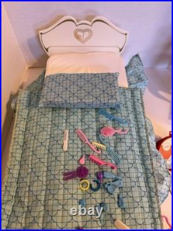 RARE 1978 Marx Sindy Bedroom Furniture Set 55+ Pieces Barbie Dollhouse Playset