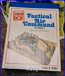 RARE COMPLETE 1977 Vintage MARX TACTICAL AIR COMMAND PLAYSET