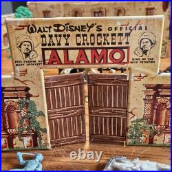 RARE FIND? Vintage 1950s Marx Disney Davy Crockett At The Alamo Playset