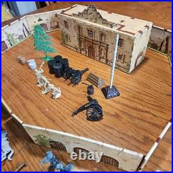 RARE FIND? Vintage 1950s Marx Disney Davy Crockett At The Alamo Playset