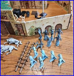 RARE FIND? Vintage 1950s Marx Disney Davy Crockett At The Alamo Playset