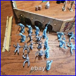 RARE FIND? Vintage 1950s Marx Disney Davy Crockett At The Alamo Playset