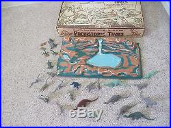 Rare Marx Prehistoric Times Series 1000 No 3390 Play Set