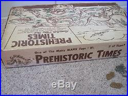 Rare Marx Prehistoric Times Series 1000 No 3390 Play Set