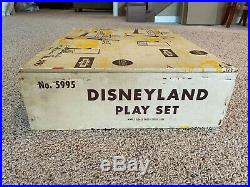 RARE Marx Disneyland Playset #5995 Near Complete with Box and Instructions