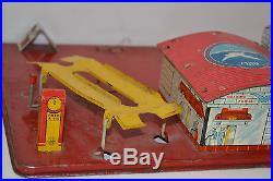 RARE Marx Gull Service Station Toy Accessory Playset Hard to Find