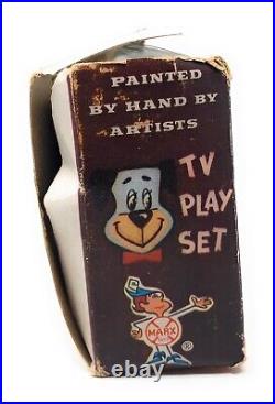 RARE VINTAGE MARX HANNA BARBERA HUCKLEBERRY HOUND TV PLAY SET TINYKIN Cartoon