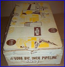 RARE VINTAGE MARX MAR TOYS SEARS ALLSTATE #6008 BIG INCH PIPELINE WithBOX WOW