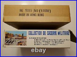 RARE VTG Marx Military Barrack Set Hong Kong HK-5085 USA Canada Mailer Playset