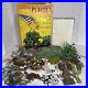 RARE Vintage Hand Decorated Marx Sands of Iwo Jima Minitature Playset WithOrig Box