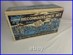 RARE Vintage MARX Toys Military Reconnaissance Set #877 Near Mint