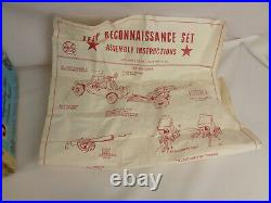 RARE Vintage MARX Toys Military Reconnaissance Set #877 Near Mint