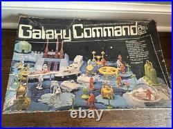 RARE Vintage Marx Galaxy Command Playset Toy 4206 with Original Box