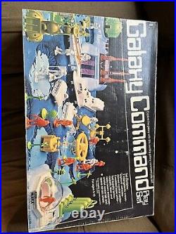 RARE Vintage Marx Galaxy Command Playset Toy with Original Box