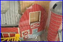 RARE Vintage Marx Sears Farm Play Set #6009-3952 99% Comp. With Box 250+ Pieces VG