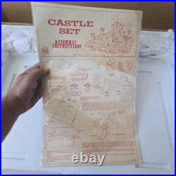 RARE/Vtg/1950's/Marx Tin litho/Medieval Castle/Knights and Vikings/Original Box