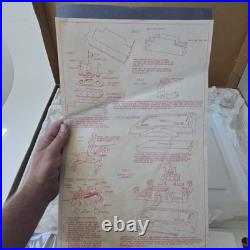 RARE/Vtg/1950's/Marx Tin litho/Medieval Castle/Knights and Vikings/Original Box