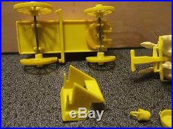 RARE vintage Marx Wagon Train yellow covered wagon with rare canopy