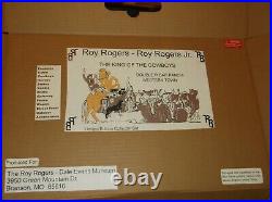 ROY ROGERS-ROY ROGERS Jr. DOUBLE R BAR RANCH WESTERN TOWN SET