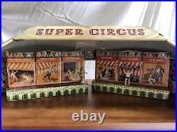 Rare 1950's Marx The Big Top Circus, Beautiful Set Animals, Clowns, 84 Pieces