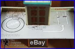 Rare 1957 Marx The Skyscraper Building Tin Litho Toy Playset 5450 Empire State