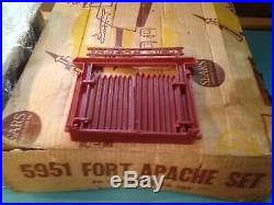 Rare 1966 Marx Sears All State Fort Apache Play Set Box No. 5951 One Year Only