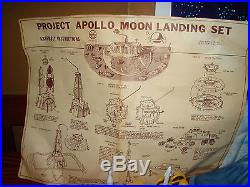 Rare 1968 Marx Project Apollo Moon Landing Set #4646