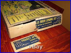 Rare 1968 Marx Project Apollo Moon Landing Set #4646