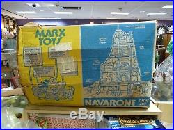 Rare 1974 Marx Toys Guns of Navarone Mountain Battleground Play Set #3412 with Box