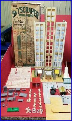 Rare. All Original Marx Skyscraper Playset & Acces Unassembled With Box. Offers