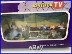 Rare Hanna-Barbera Marx Tinykins 1961 TV Playset Triple Box Top Cat Flintstones