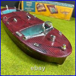 Rare Ideal Speed Boat with Aquaplane Rider, Box & Marx Erie Bathing Beauties