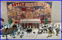 Rare Marx Battle of the Blue and Gray No. R-4745 Civil War Playset circa