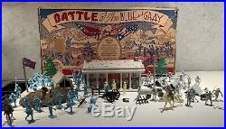 Rare Marx Battle of the Blue and Gray No. R-4745 Civil War Playset circa