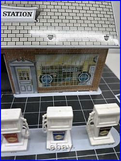 Rare Marx Colonial Service Gas Station Nearly Complete Great Condition 28x16