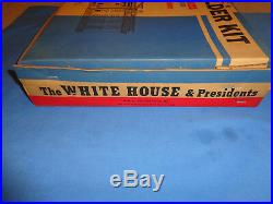 Rare Marx Masterbuilder Kit The White House of the US with35 Mini. Presidents. New