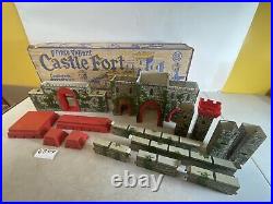 Rare Marx Prince Valiant Castle Fort Vintage Playset orig box 62S13