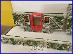 Rare Marx Prince Valiant Castle Fort Vintage Playset orig box 62S13