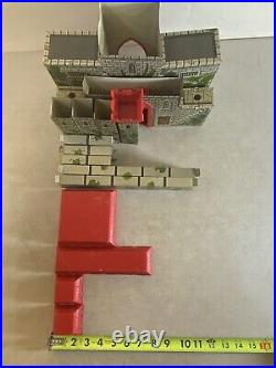 Rare Marx Prince Valiant Castle Fort Vintage Playset orig box 62S13