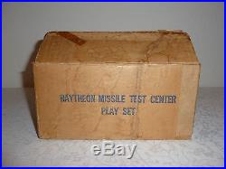 Rare Marx Raytheon Missle Set 1950s Set Minty With Original Box