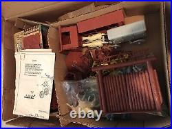 Rare Marx Sears Allstate 1961 Fort Apache Playset Box #5915 U. S. Cavalry Wagon