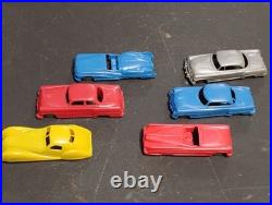 Rare Nm Marx #5980 Sears Shopping Center Set Of 6 Vehicles