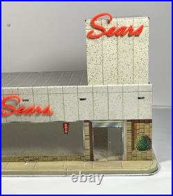 Rare Nm Marx #5980 Sears Shopping Center Tin Building