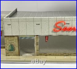 Rare Nm Marx #5980 Sears Shopping Center Tin Building